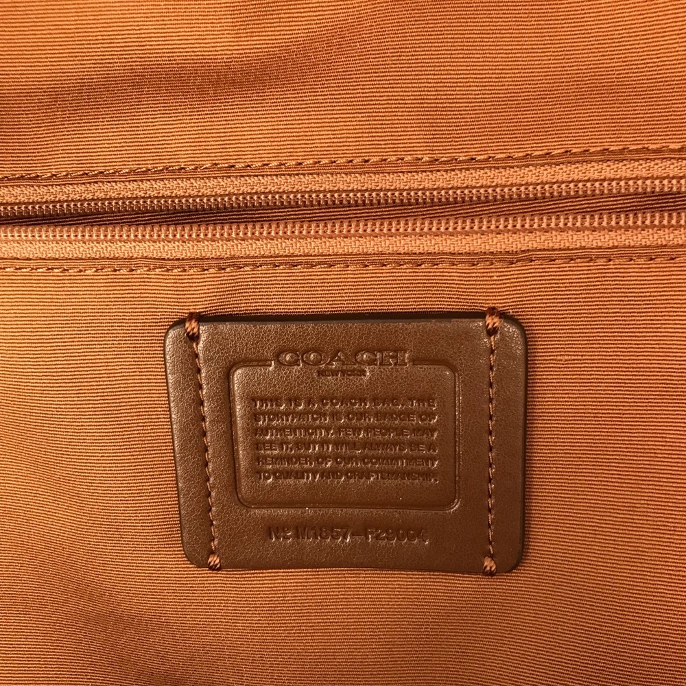 Coach Leather backpack - Picture 3 of 5